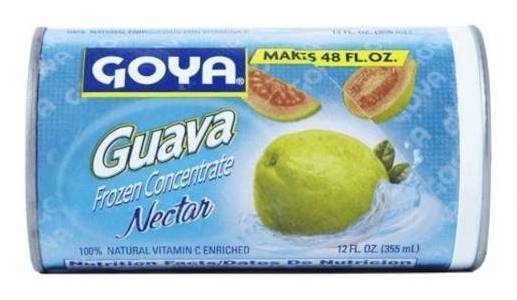 Goya Frozen Concentrate Guava Nectar 12 oz