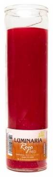 Luminaria Velón Rojo 1 ct