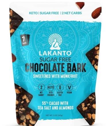 Lakanto Sugar Free Chocolate Bark 7 oz