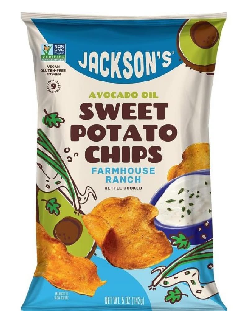 Jackson's Avocado Oil Sweet Potato Chips 5 oz