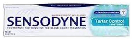 Sensodyne Tartar Control with Teeth Whitening 4 oz