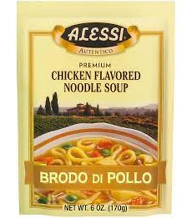 Alessi Chicken Flavored Noodle Soup 6 oz