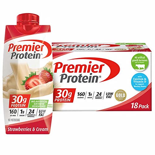 Premier Protein Shake Strawberries & Cream 18-11 oz  