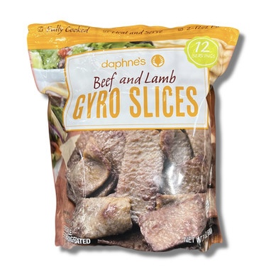 Daphne's Beef and Lamb Gyro Slices 32 oz