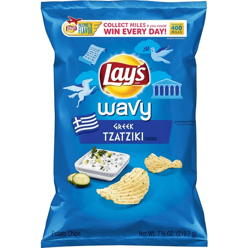 Lay’s Wavy Tzatziki 23 oz