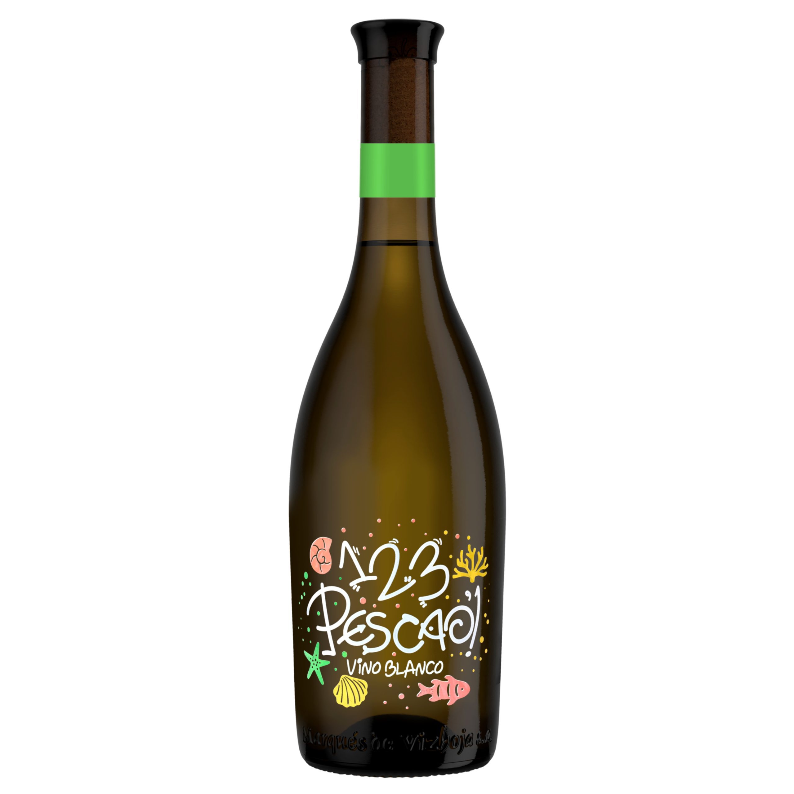 1-2-3 Pescao Vino Blanco 750 ml