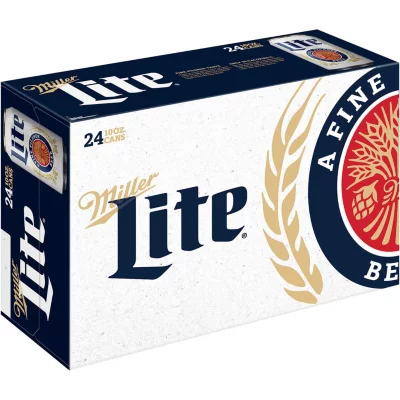 Miller Light 24-10 oz Cans