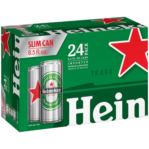 Heineken 24-8.5 oz Cans