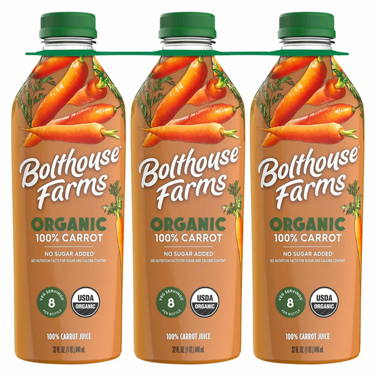 Bolthouse Farms Organic Carrot Juice 3-32 oz