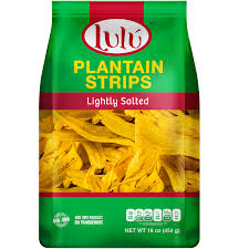 Lulu Lightly Salted Plantain Strips 16 oz