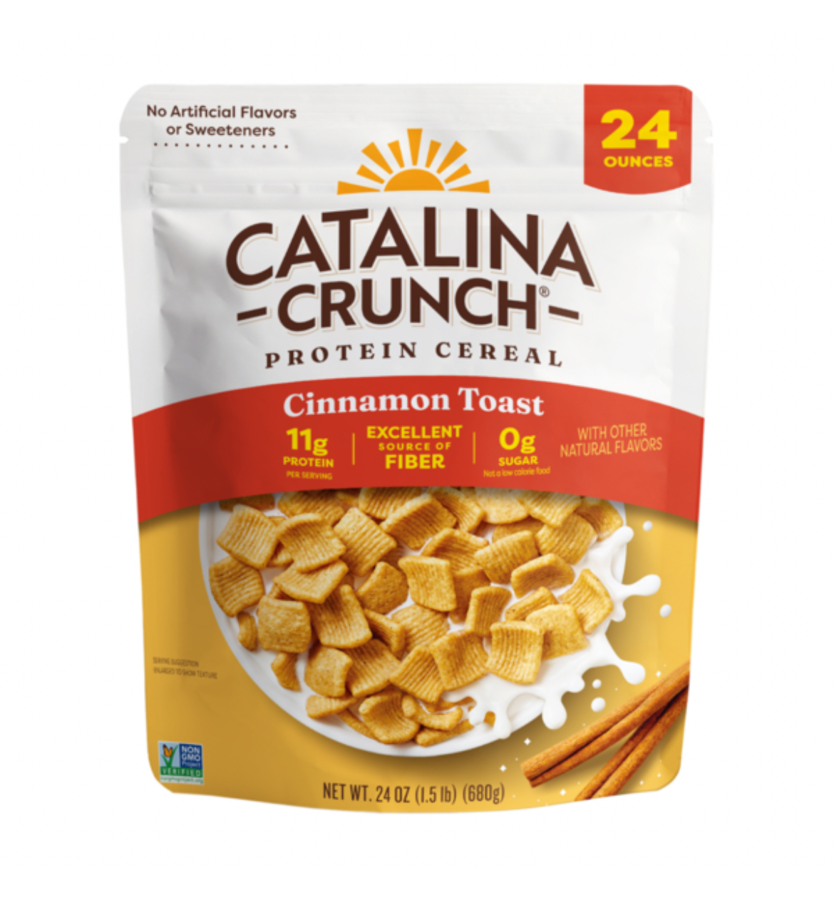 Catalina Crunch Cinnamon Toast Cereal 24 oz