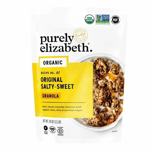 Purely Elizabeth Organic Salty Sweet Granola 24 oxygen 