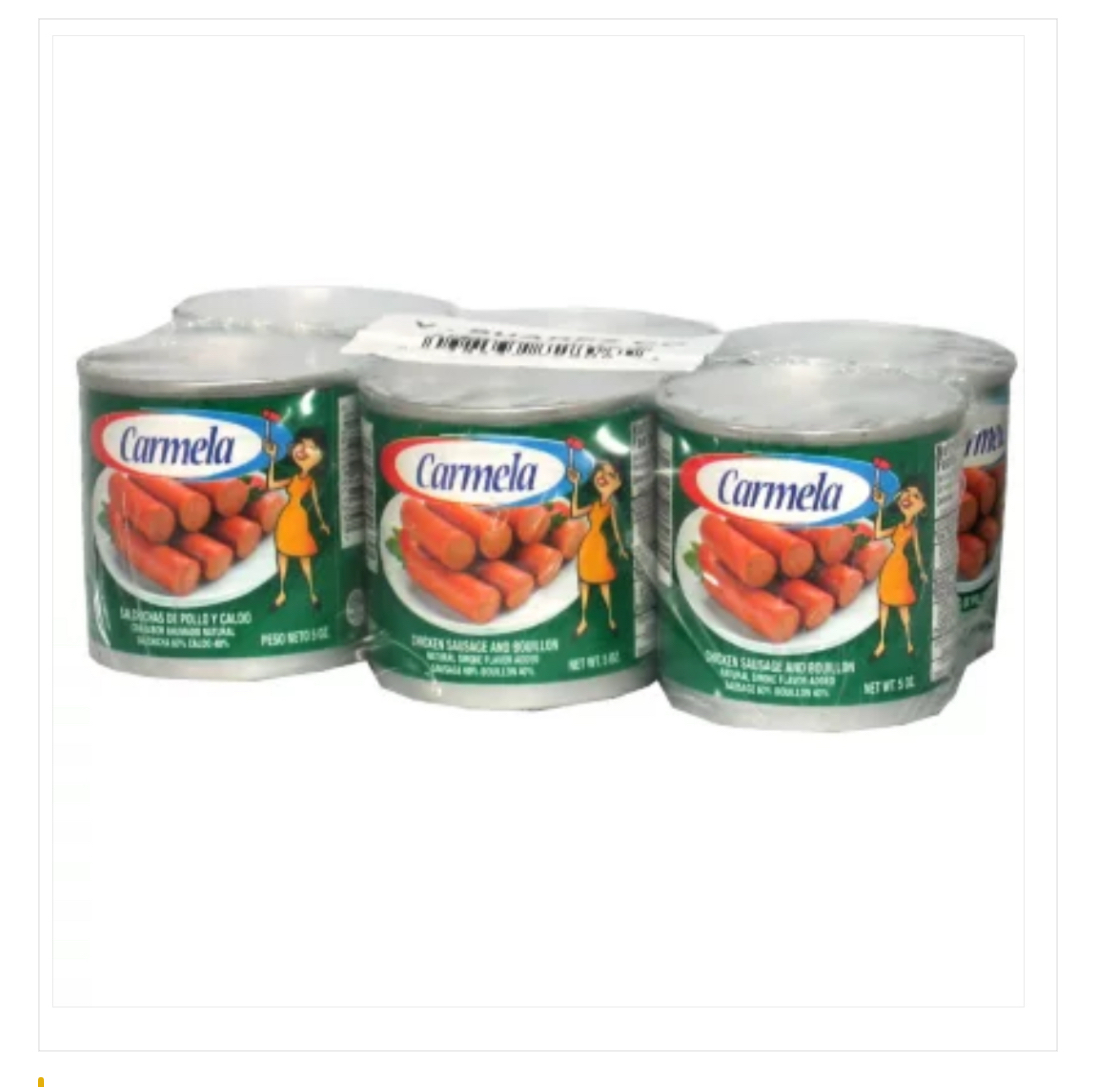 Carmela Chicken Vienna Sausage 6-5 oz