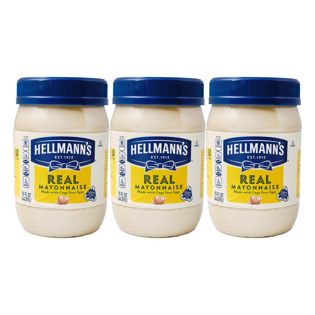 Hellmann's Mayonnaise 3-15 oz