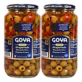 Goya Alcaparrado Pitted Olives 2-19.25 oz