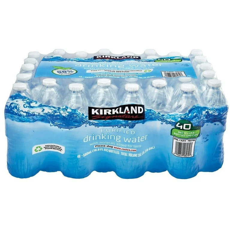 Kirkland Signature Purified Water 40-16.9 oz