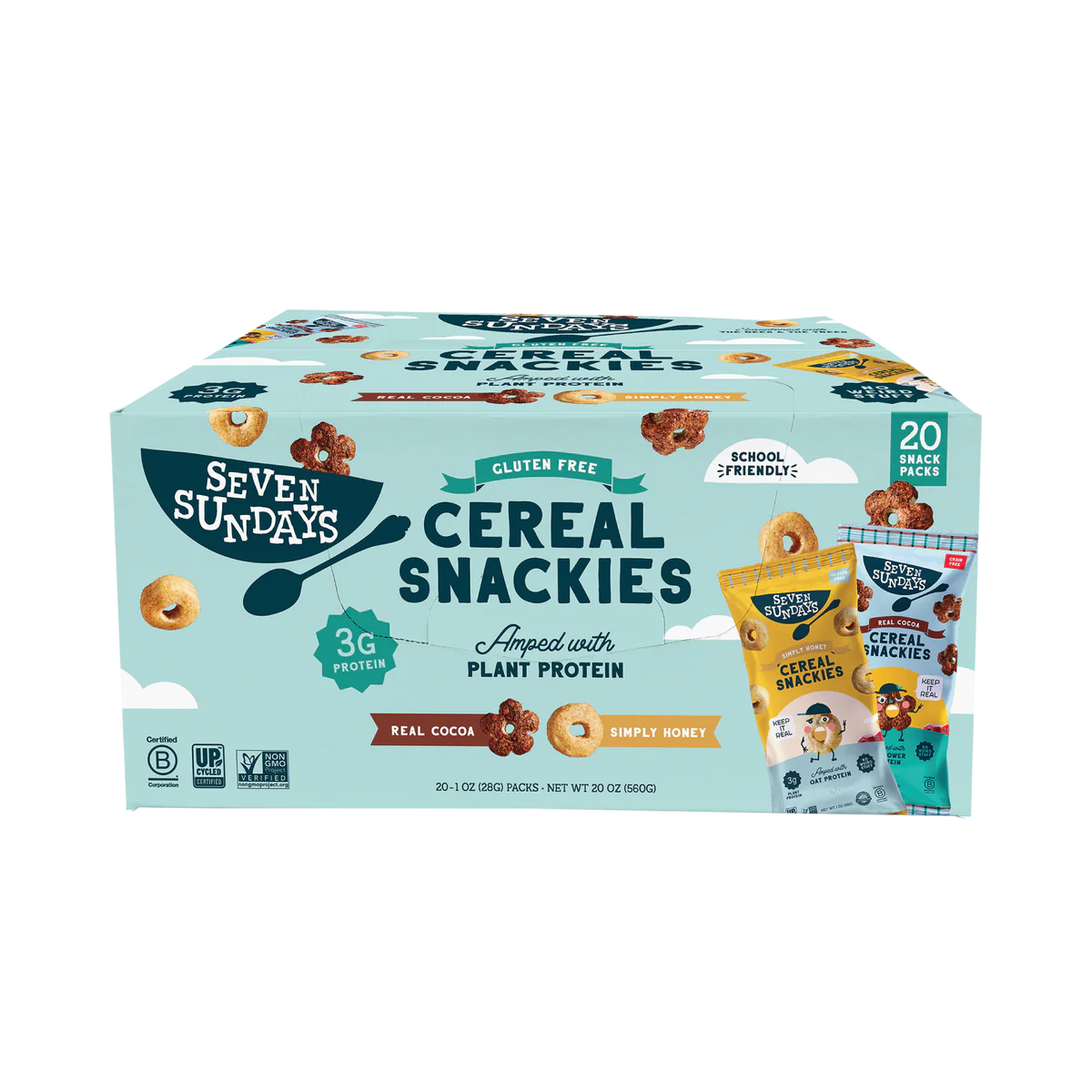 Seven Sundays Cereal Snackies 20-1 oz