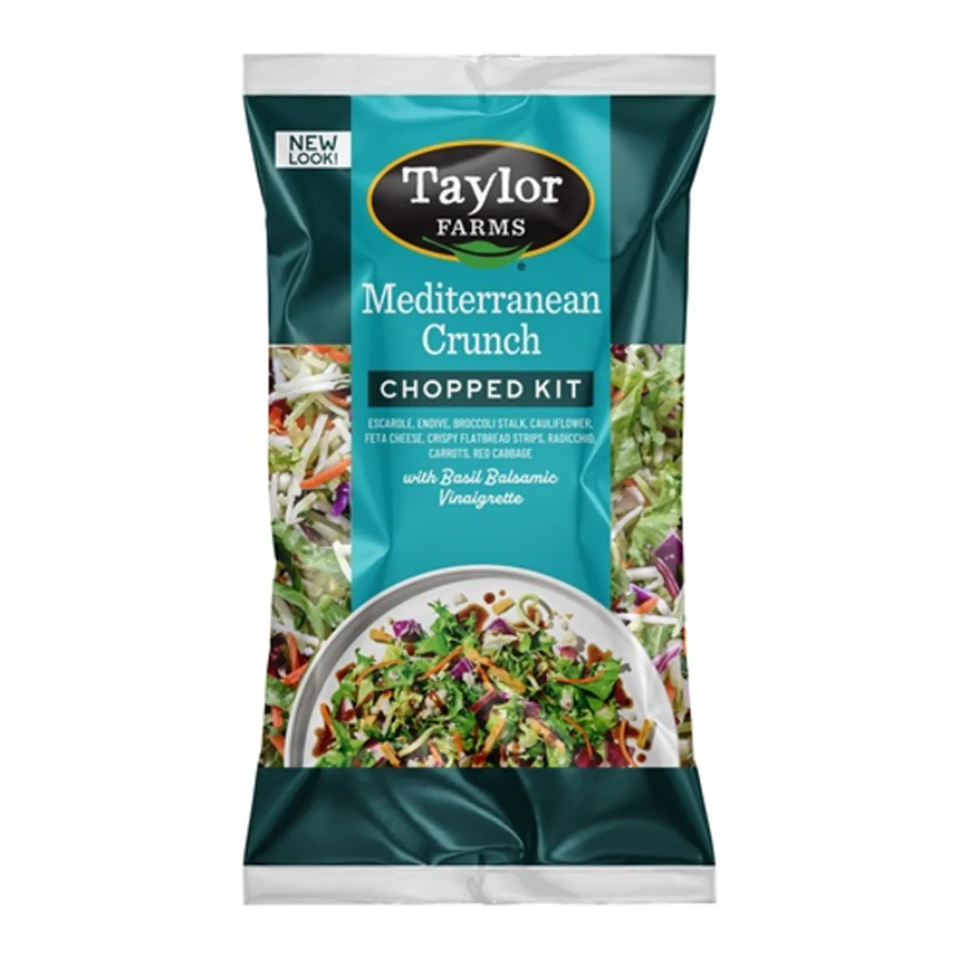 Taylor Farms Organic Mediterranean Crunch Salad Kit 2-12 oz