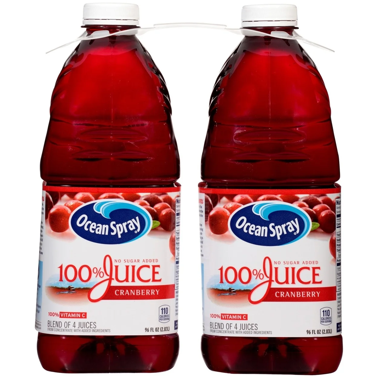 Ocean Spray 100% Cranberry Juice 2-96 oz