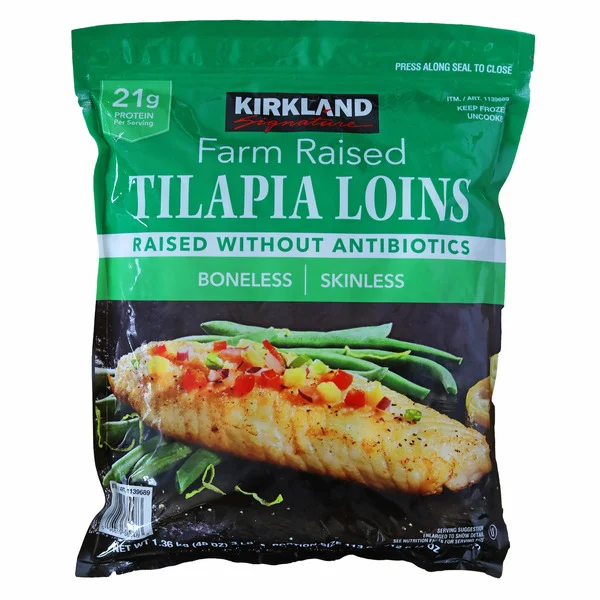 Kirkland Signature Tilapia Loins 3 lbs