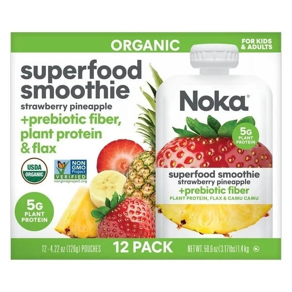 Noka Organic Superfood Smoothie 12-4.22 oz