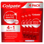 Colgate Optic White Platinum Toothpaste 4-4.1 oz