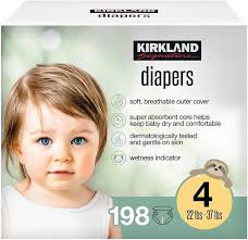Kirkland Signature Supreme Diapers Size 4 198 ct