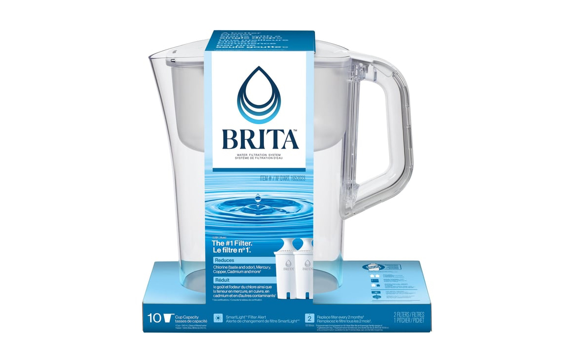 Brita Lake Pitcher with 2 Filters