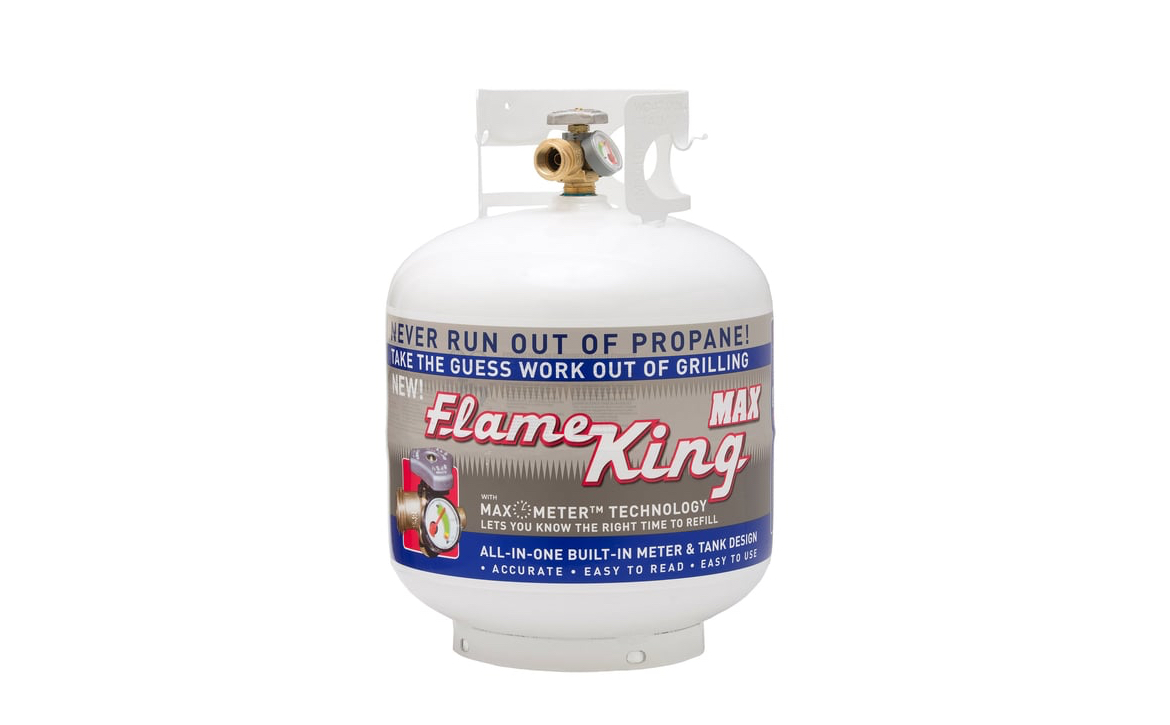 20# Empty Propane Tank with OPD Valve and Gauge