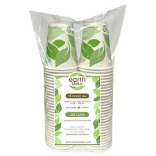 Earth Table 12 oz Paper Cups 120 ct