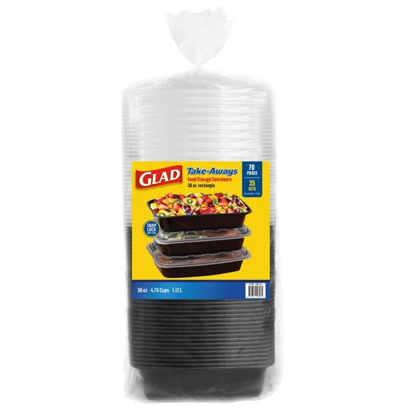 Glad Take-Aways 38 oz 35 ct