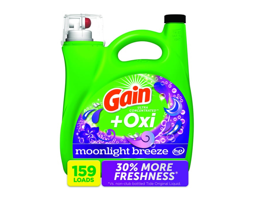 Gain + Oxi Moonlight Breeze Laundry Detergent 170 oz