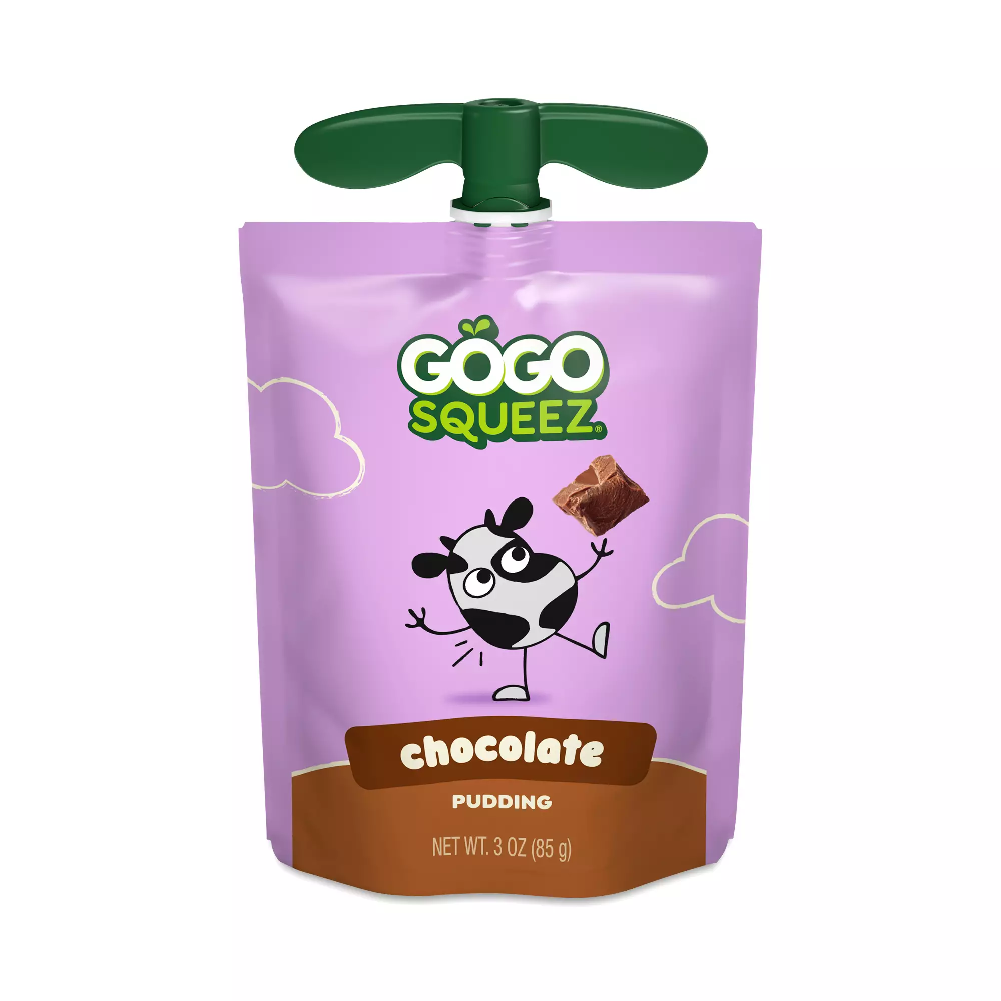 Gogo Squeez Chocolate Pudding 20-3 oz