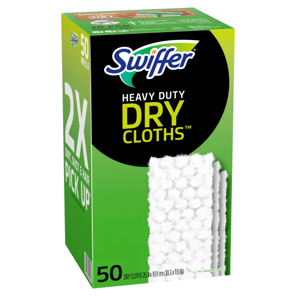 Swiffer Sweeper Heavy Duty Dry Cloth Refill 50 ct
