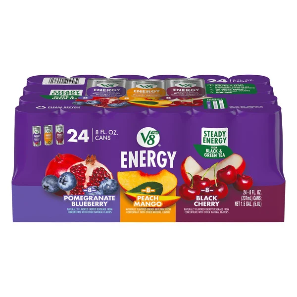 V-8 Plus Energy Variety 24-8 oz