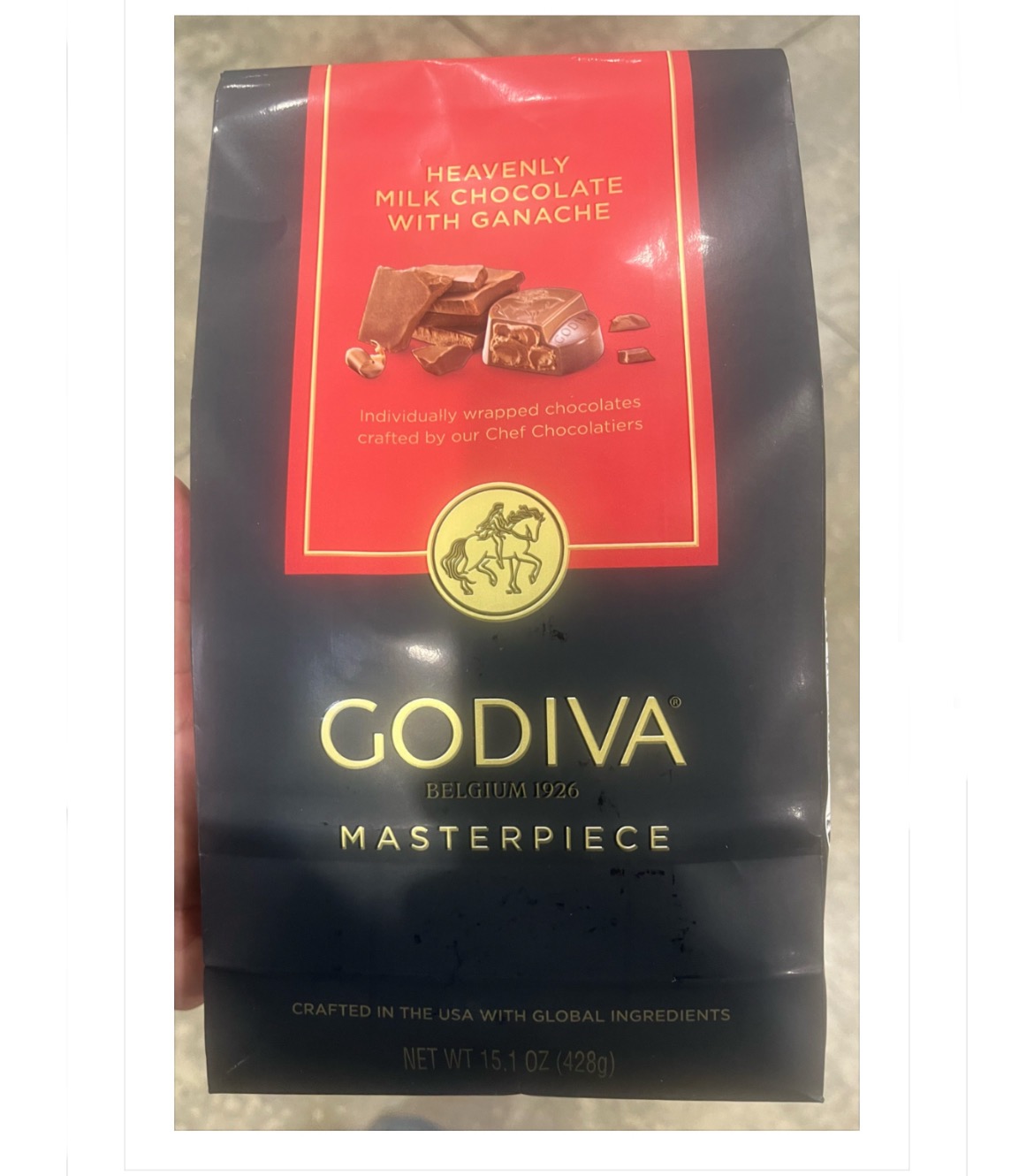 Godiva Masterpieces Milk Chocolate with Ganache 15 oz