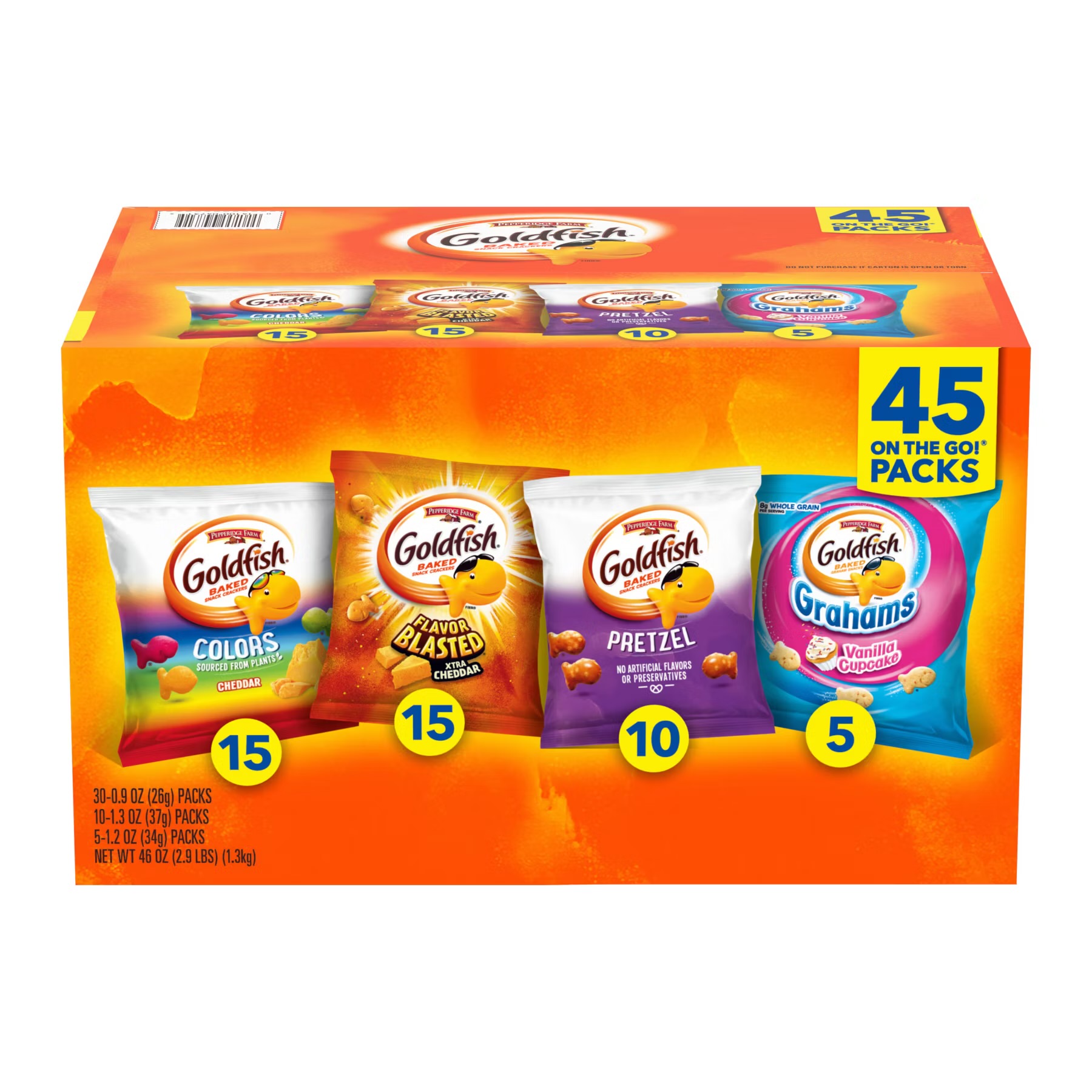 Pepperidge Farm Goldfish Variety 45 ct