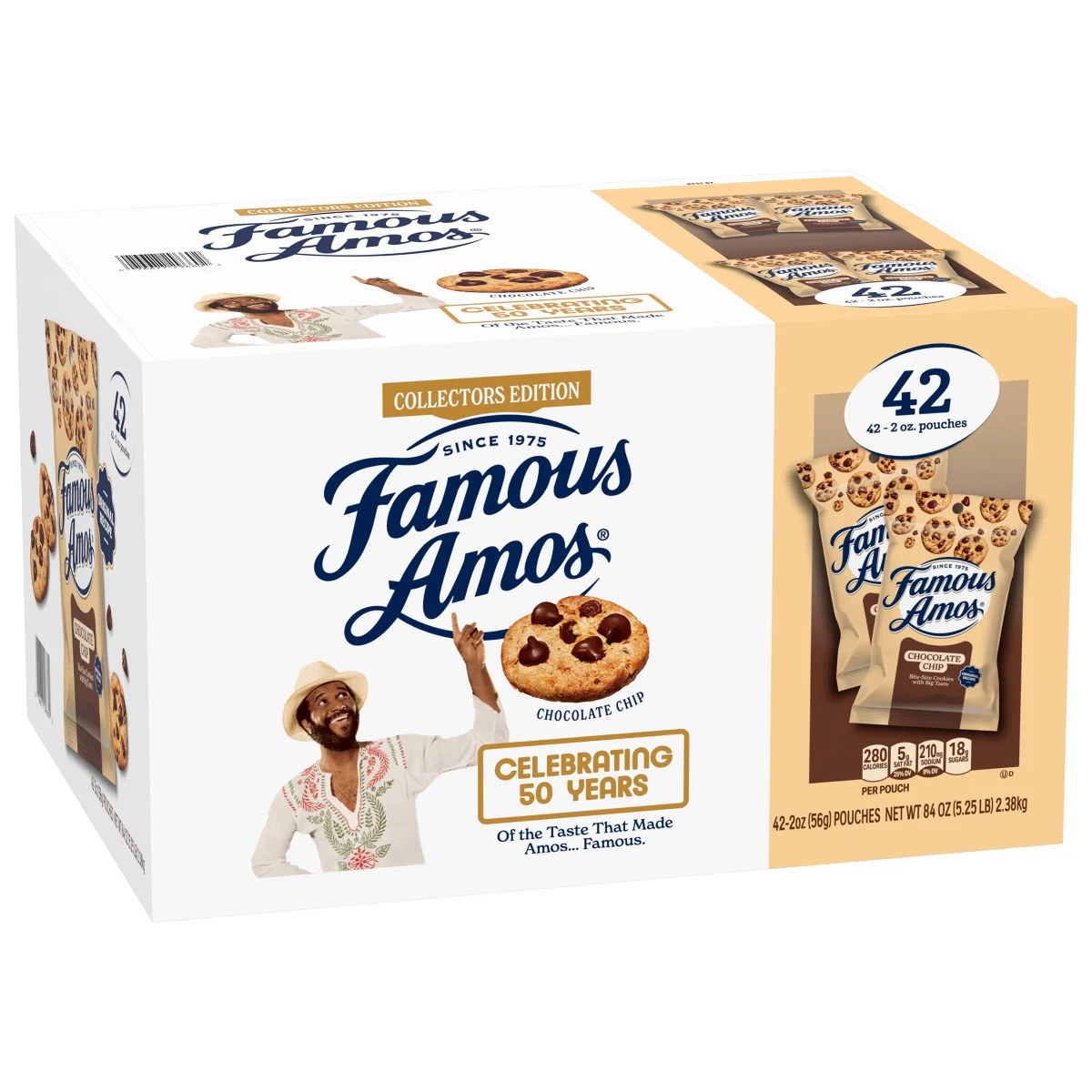 Famous Amos Chocolate Chip Cookies 42 ct