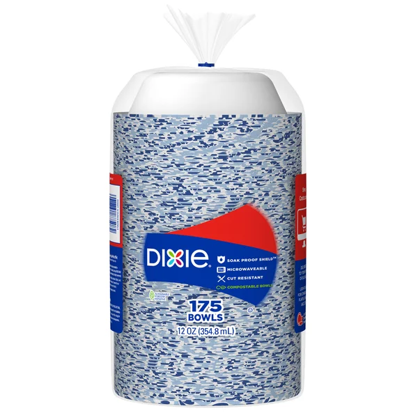 Dixie Paper Bowl 175-12 oz
