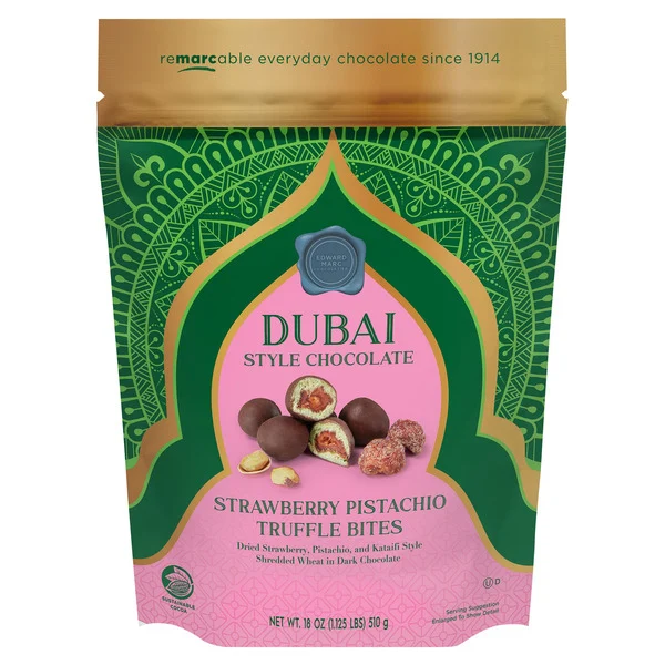 Edward Marc Dubai Style Chocolate Strawberry Bites 18 oz