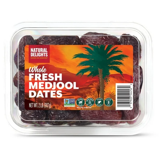 Natural Delights Organic Medjool Dates 2 lbs