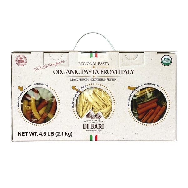 Organic Di Bari Pasta Gift Box 6-12.35 oz