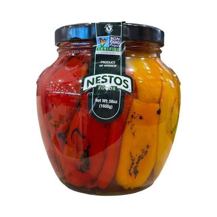 Nestos Florina Roasted Peppers 58.2 oz