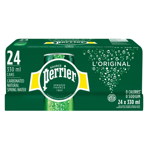 Perrier Sparkling Water 24-11 oz