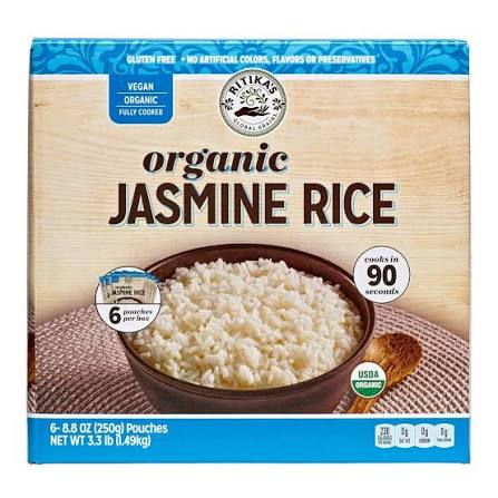 Ritika’s Organic Jasmine 6-8.8 oz