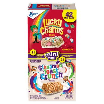 General Mills Mini Bars Variety 42-0.50 oz