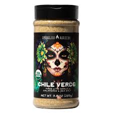 Spanglish Organic Chile Verde Seasoning 9.8 oz 