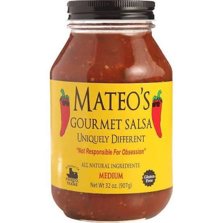 Mateo’s Gourmet Salsa Medium 32 oz