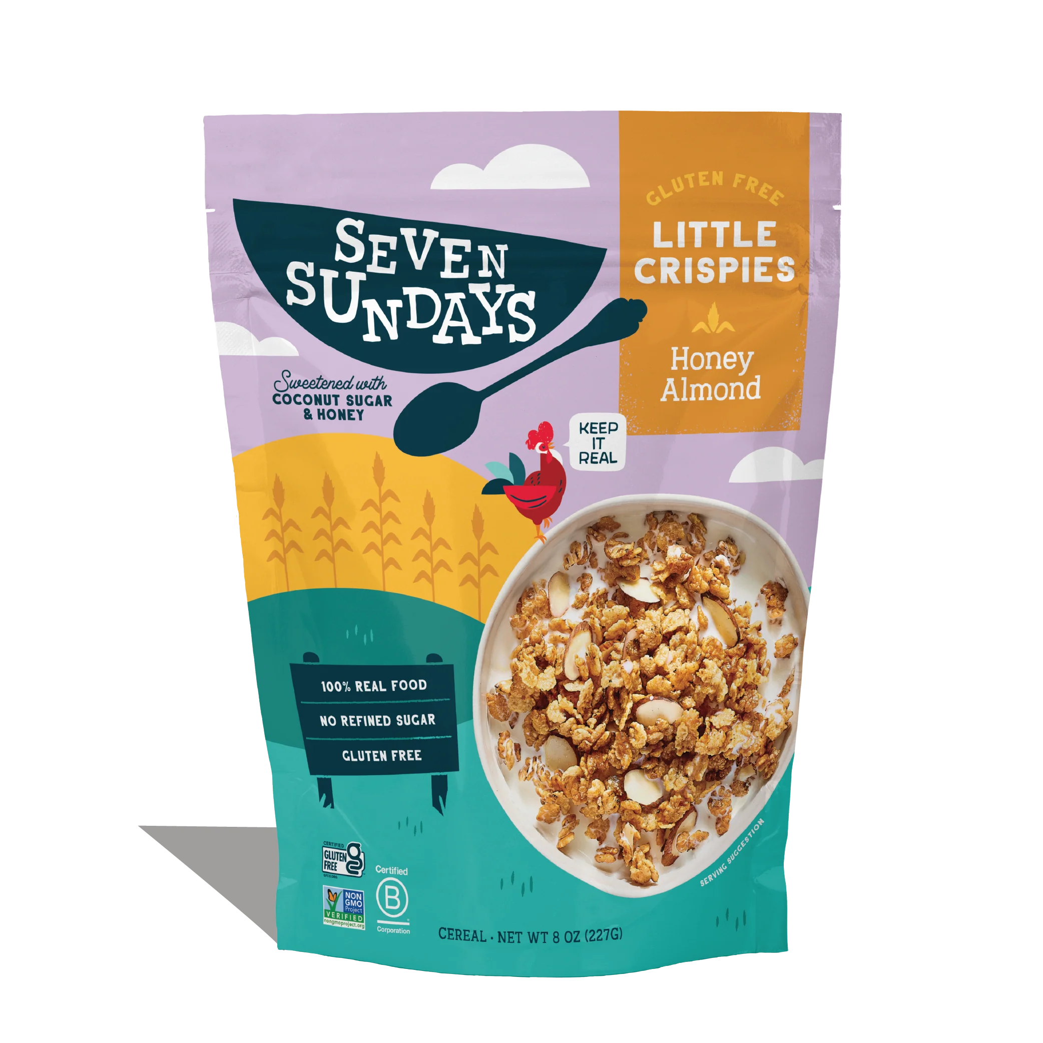Seven Sundays Little Crispies Honey Almond 18 oz