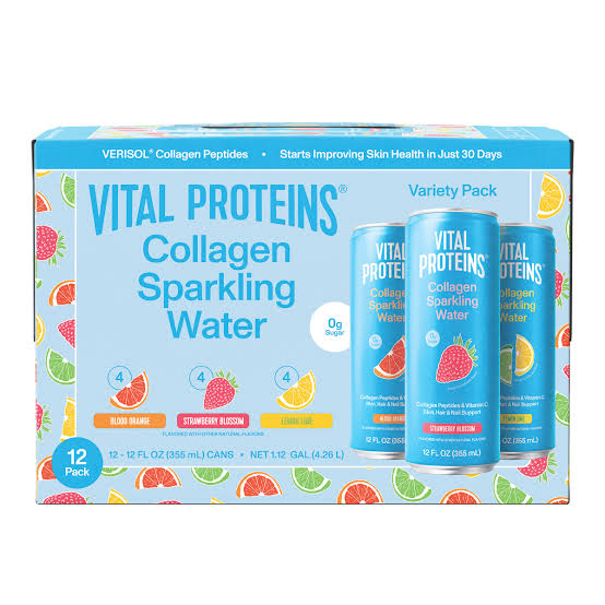 Vital Proteins Collagen Sparkling Water 12-12 oz